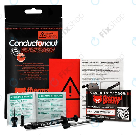 Liquid Metal 5g, Thermal Grizzly Conductonaut