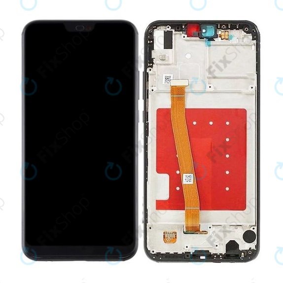 Huawei P20 lite - LCD Display + Touch Screen + Frame (Black) TFT
