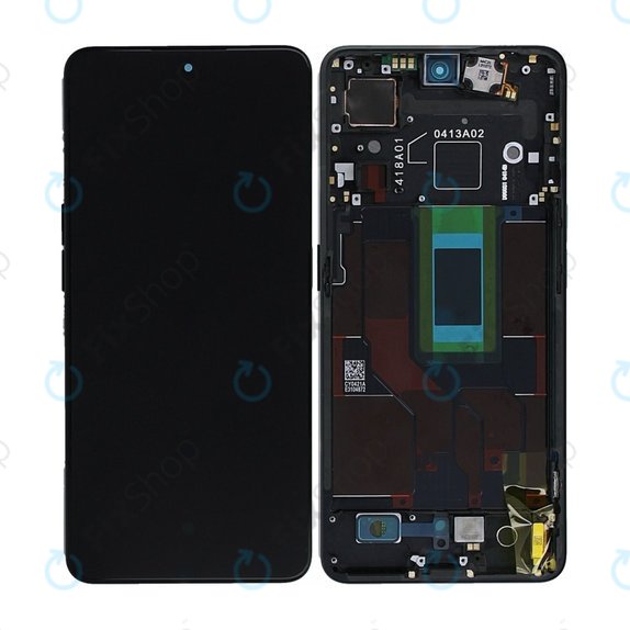 Oppo Reno 8 Pro CPH2357 - LCD Display + Touch Screen + Frame (Glazed Black) OLED