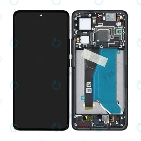 Xiaomi 14T Pro - LCD Display + Touch Screen + Frame (Titan Black) - 56001500N1200 Genuine Service Pack