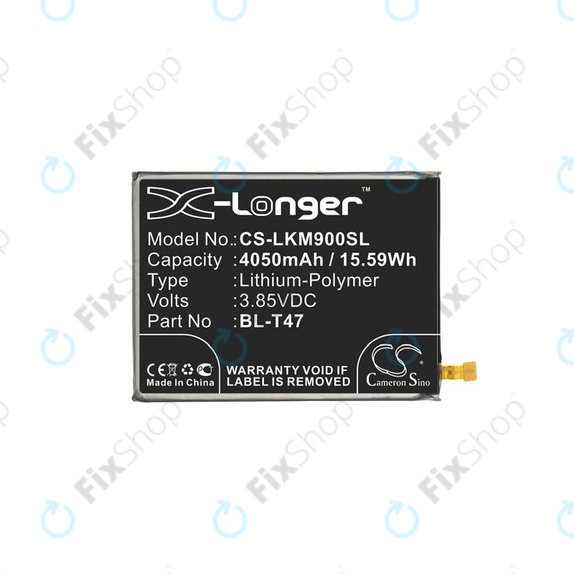 LG Velvet 5G - Battery BL-T47 4050mAh HQ