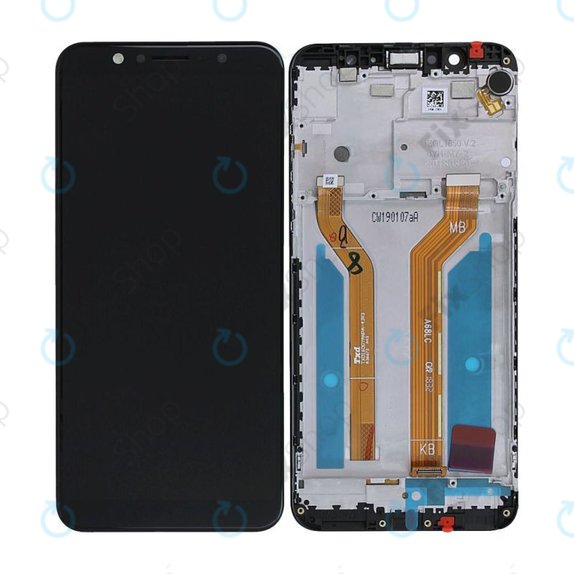 Asus Zenfone Max Pro ZB602KL - LCD Display + Touch Screen + Frame (Deepsea Black) - 90AX00T1-R20010 Genuine Service Pack