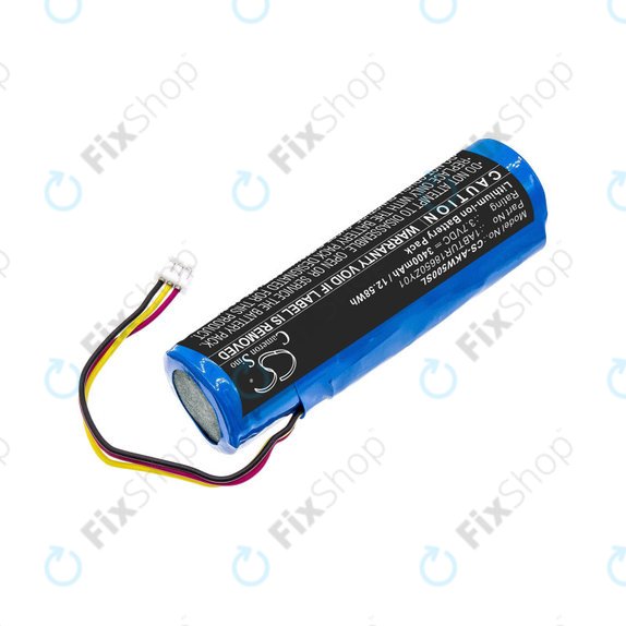Battery for Akai 5000 Solo, Ewi 5000, 3400mAh, Li-Ion, 3.7V, 1ABTUR18650ZY01, HQ