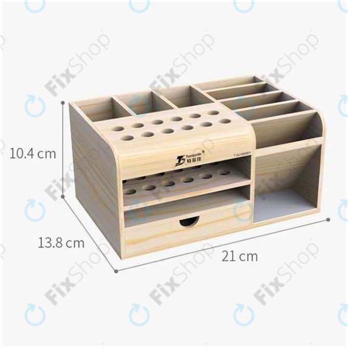 Tool Guide - Wooden Storage Box