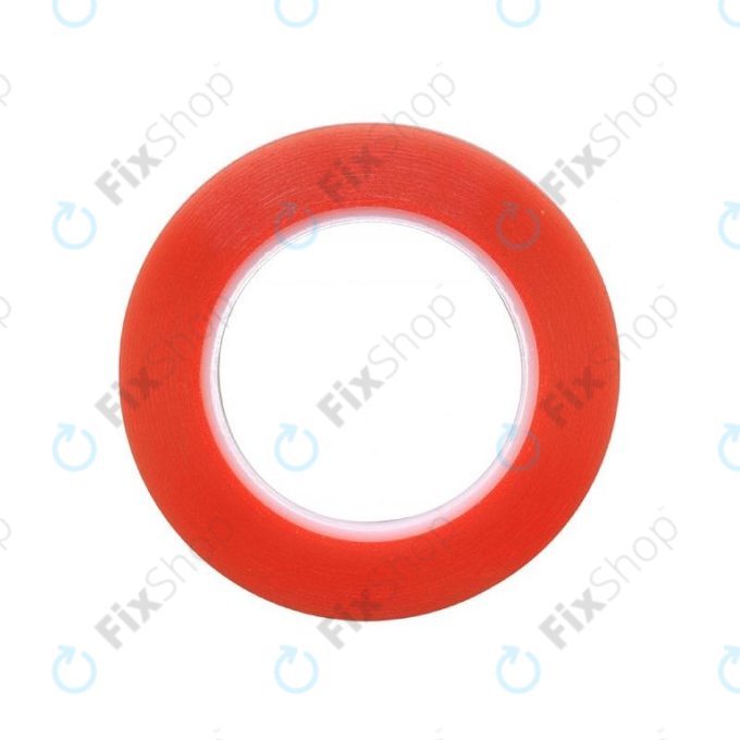 Magic RED Tape - Double-Sided Adhesive Tape - 5mm x 25m (Transparent)