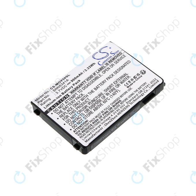 Battery for Motorola V3688, V2188, L2000, V998+, 900mAh, Li-Ion, 3.7V, SNN5341A, HQ