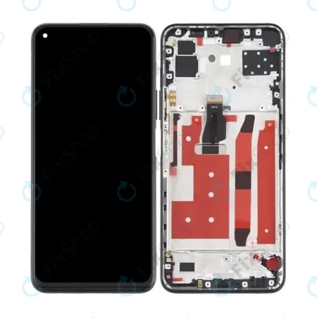 Huawei P40 Lite 5G - LCD Display + Touch Screen + Frame (Midnight Black) TFT