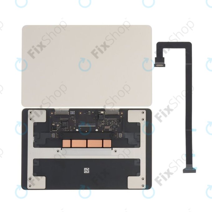 Complete Trackpad for MacBook Air 13", A3113 (2024), Starlight, 661-40276, Genuine Apple