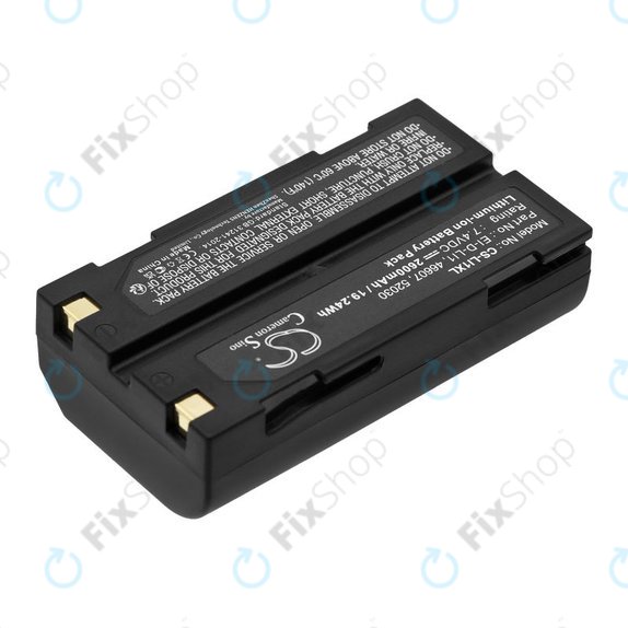 Battery for BCI Capnocheck II Capnograph, 2600mAh, Li-Ion, 7.4V, MCR1821J/1-H, HQ