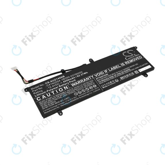 Battery for Asus ZenBook DUO 14, 4050mAh, Li-Pol, 15.4V, C41N2004, HQ