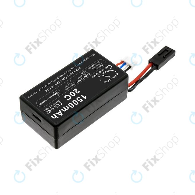 Battery for Parrot Ar.drone 2.0, 1500mAh, Li-Pol, 11.1V, HQ