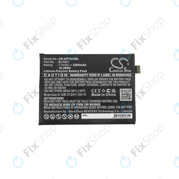 OnePlus 9 Pro - Battery BLP827 2200mAh HQ