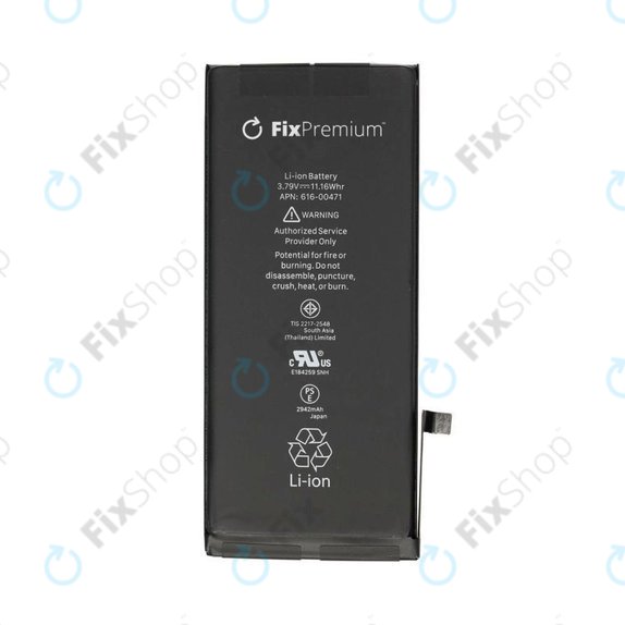 Apple iPhone XR - Battery 2942mAh FixPremium (10 Pack)