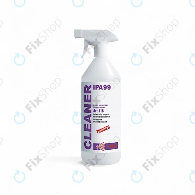 Isopropanol 99%, 1000 ml, Spray Bottle, Cleanser IPA
