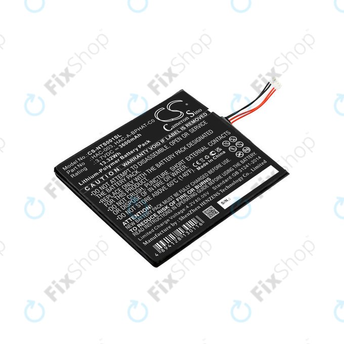 Nintendo Switch - Battery HAC-003 3600mAh HQ