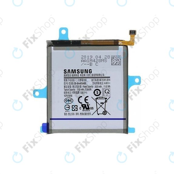 Samsung Galaxy A40 A405F - Battery EB-BA405ABE 3100mAh - GH82-19582A Genuine Service Pack