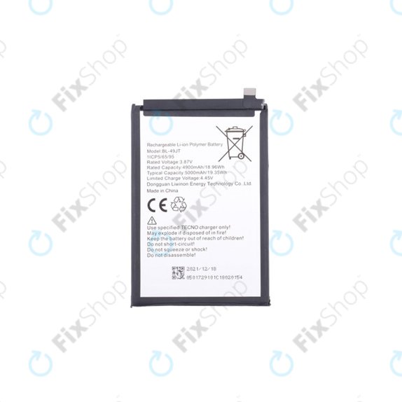 Tecno Spark 20 - Battery 5000mAh