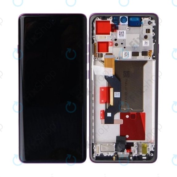 Motorola Edge 60 Pro - LCD Display + Touch Screen + Frame (Sparkling Grape) - 5D68C30047 Genuine Service Pack