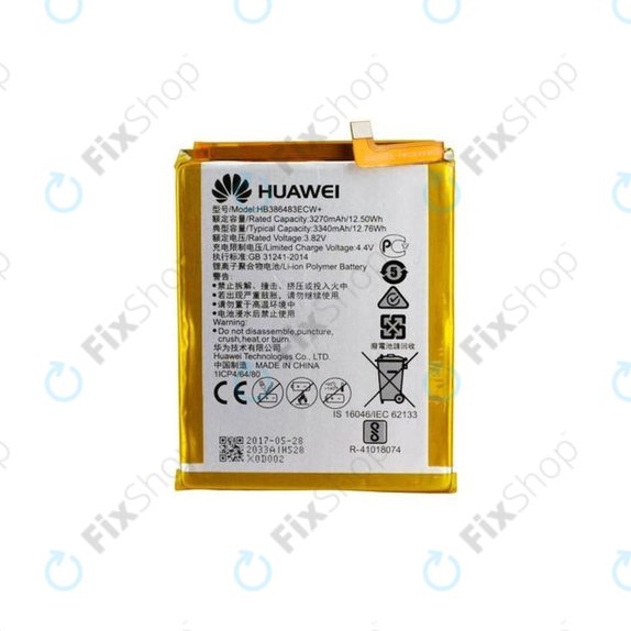 Huawei Honor 6X (BLN-L21) - Battery HB386483ECW 3340mAh - 24022033 Genuine Service Pack