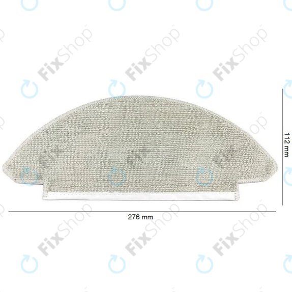 Mop Cloth, 2pcs for Viomi Alpha 2 PRO, V5 PRO, V5