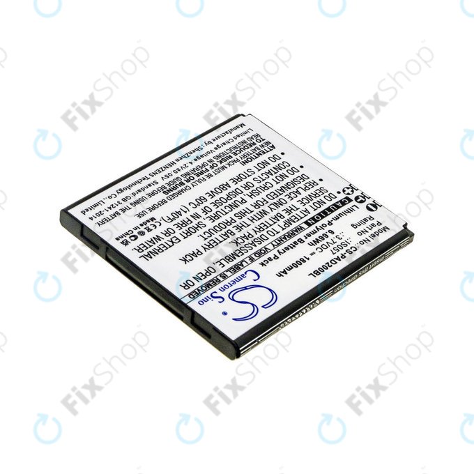 Battery for Pax myPOS D200, D200T, IS275, D200, 1800mAh, Li-Pol, 3.7V, IS057, HQ
