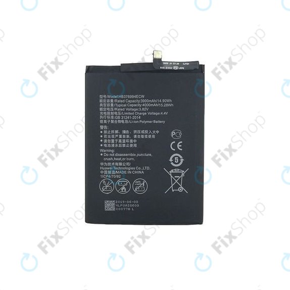 Huawei Honor 8 Pro DUK-L09 - Battery HB376994ECW 4000mAh
