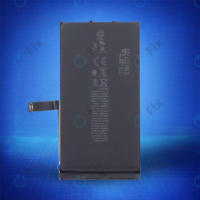 Battery for iPhone 14, 3279mAh, A2863, Service Pack