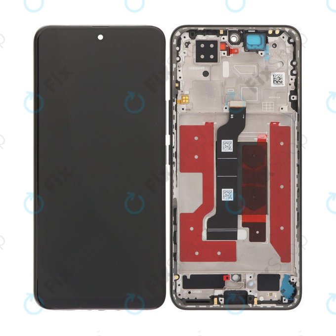Honor 200 - LCD Display + Touch Screen + Frame (Black) TFT