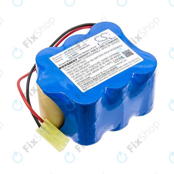 Battery for Zepter LMG-310, 9P-130, 3000mAh, Ni-MH, 10.8V, SA9KR1300SC-3RB, HQ