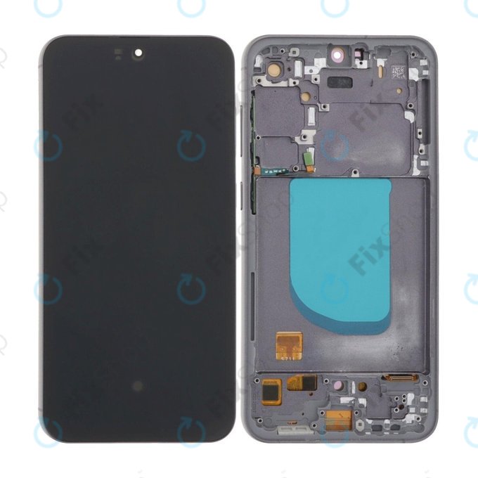 Samsung Galaxy S23 FE S711B - LCD Display + Touch Screen + Frame (Graphite) OLED