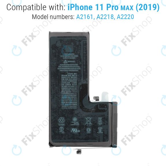 Battery for iPhone 11 Pro Max, 3969mAh