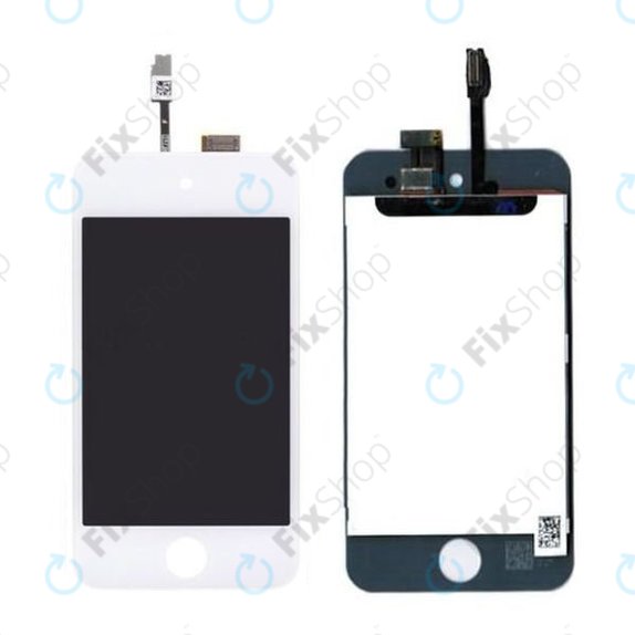LCD Display for iPod Touch (4th Gen), White, Touch Screen with Frame