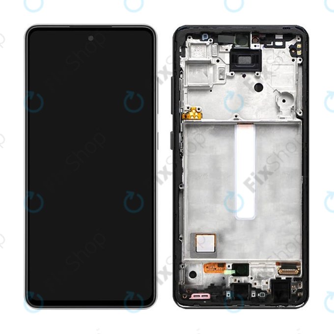 Samsung Galaxy A52 4G A525F - LCD Display + Touch Screen + Frame (Awesome Black) TFT