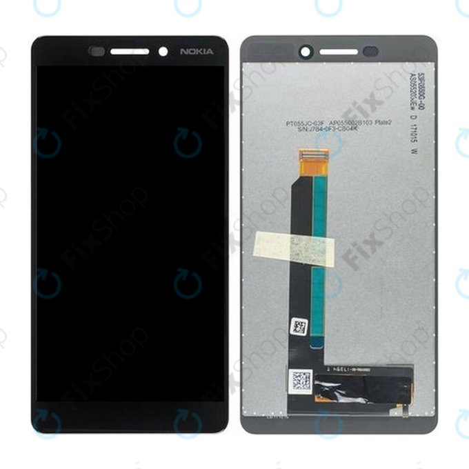 Nokia 6.1 - LCD Display + Touch Screen - 20PL2BW0001 Genuine Service Pack