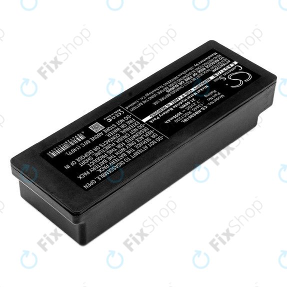 Battery for Scanreco 590, Cifa, Effer, 3000mAh, Ni-MH, 7.2V, RSC7220, HQ