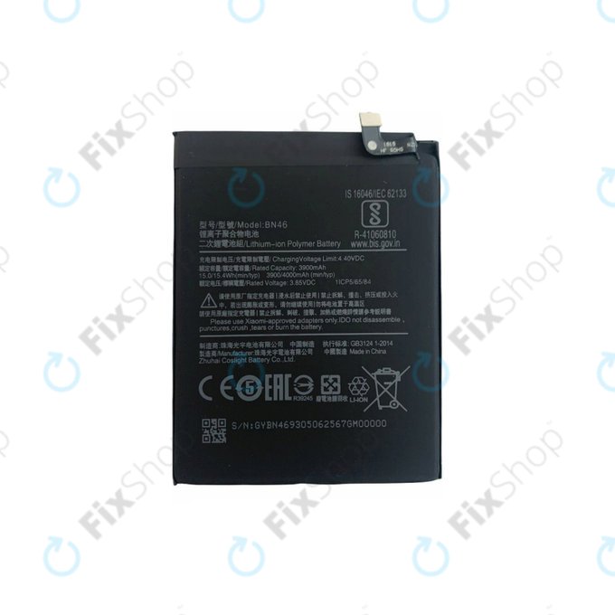 Xiaomi Redmi Note 8T, Redmi 7, Redmi 8A - Battery BN46 4000mAh
