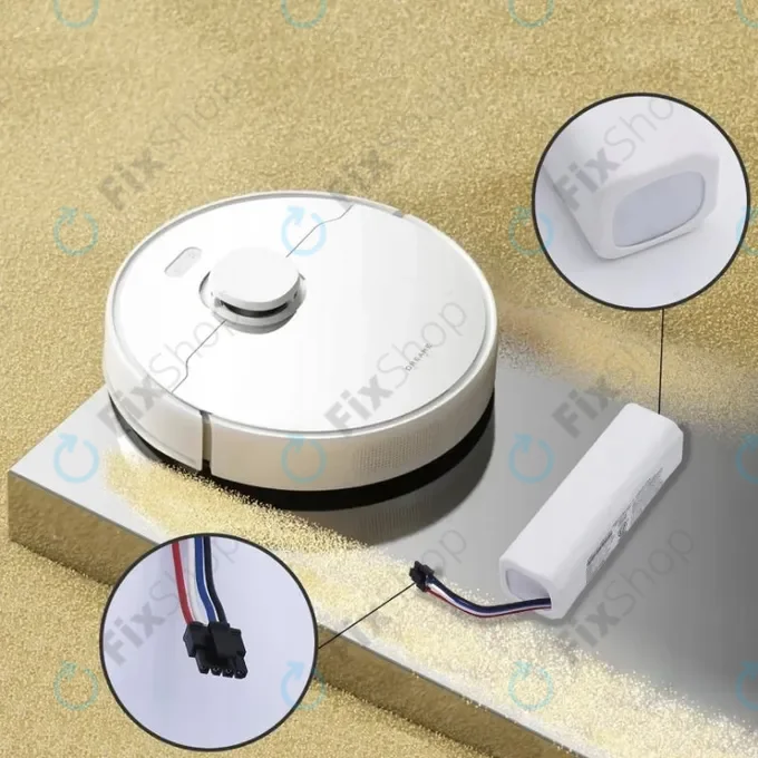 Xiaomi Dreame L10 Pro, L10 Pro Plus, D9, D9 Max, D10, D10s, Z10 Pro, F9, Mi Robot Vacuum Mop (Mijia 1C), 1S, 2 Pro+ (Mijia 1T), 2S - Battery P2008-4S2P-MMBK, P1904-4S2P-MM Li-Ion 5200mAh