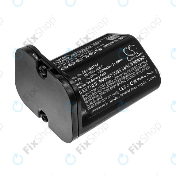 iRobot Braava jet m6 - Battery ALB-C, M611020 Li-Ion 10.8V 2000mAh HQ