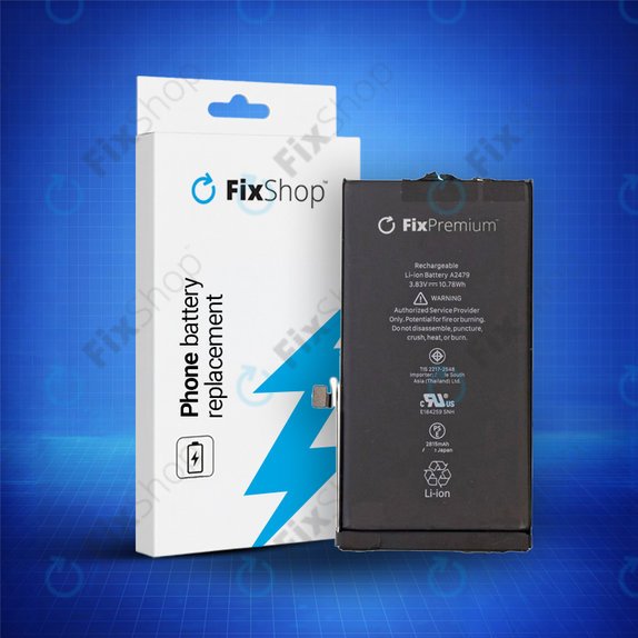 Battery for iPhone 12, 12 Pro, 2815mAh, FixPremium
