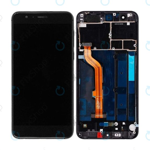 Huawei Honor 8 - LCD Display + Touch Screen + Frame (Midnight Black) TFT