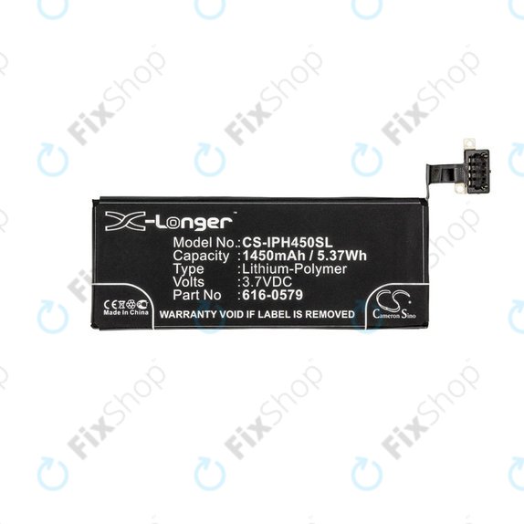 Apple iPhone 4S - Battery 616-0579 1450mAh HQ