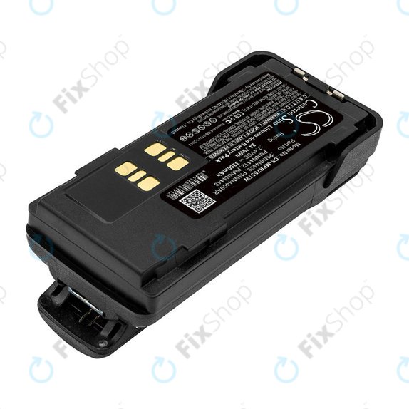 Battery for Motorola DP2600, 4000, 4600, 4800, XPR3000, XPR3300, 3350mAh, Li-Ion, 7.4V, PMNN4409, HQ
