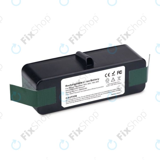 iRobot Roomba 600, 800, 900-series - Battery 4502233, 4374392, 2130LI Li-Ion 14.8V 5800mAh