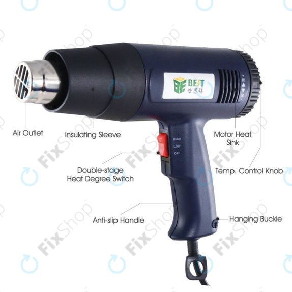 Best BST-8016 - Heat Gun (3A)