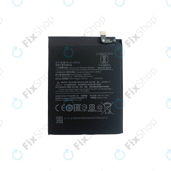 Xiaomi Redmi Note 8T, Redmi 7, Redmi 8A - Battery BN46 4000mAh