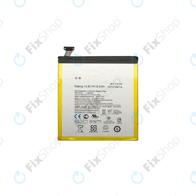 Asus ZenPad 10 Z300 - Battery C11P1502 4890mAh