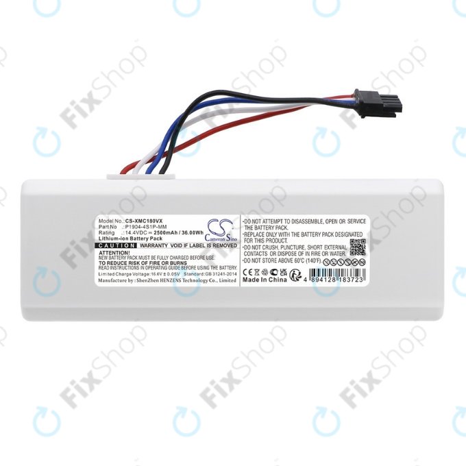 Xiaomi Dreame MC1808, Roborock 1C - Battery P1904-4S1P-MM Li-Ion 14.4V 2500mAh HQ