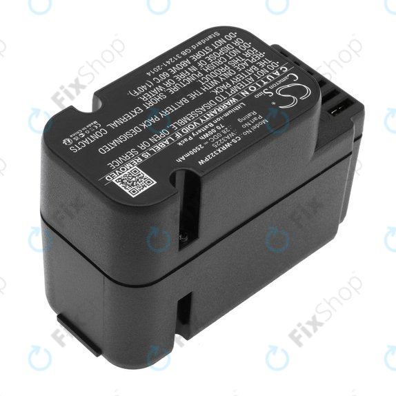 Battery for Worx Landroid WG790, WG796, L1500, L2000, 2500mAh, Li-Ion, 28V, WA3225, HQ