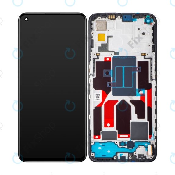 Realme GT Master 5G - LCD Display + Touch Screen + Frame (Black) - 4908139 Genuine Service Pack