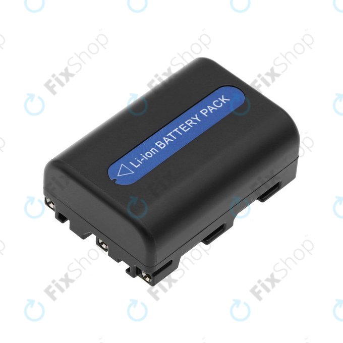 Battery for Sony CCD-TR108, Cyber-shot DSC-S50, 1300mAh, Li-Ion, 7.4V, NP-QM51, HQ